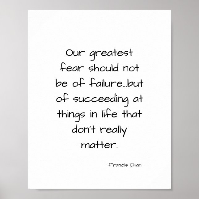 Citat om inspirerande motiv i livet poster (Framsidan)