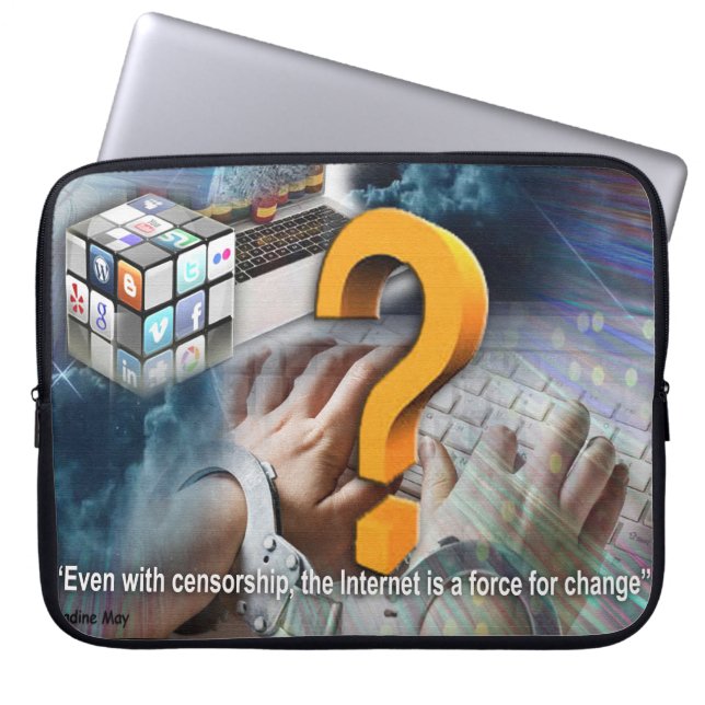 Citat om Internet Laptop Fodral (Framsidan)