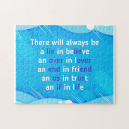 citat om kärlek, liv och vänskap pussel