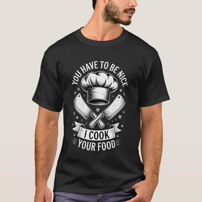Citat om matlagning humor kök citat t shirt (Framsida)