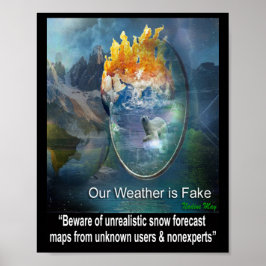 Citat om väder poster