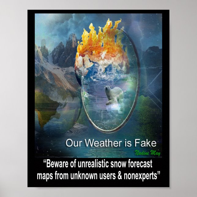 Citat om väder poster (Framsidan)