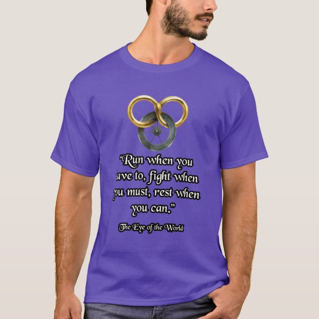 Citat om vänskap wheel ofime t shirt (Framsida)