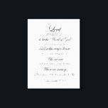 Citat Pope Benedict XVI: Lent Canvas Pri<br><div class="desc">Lent,  dvs. Kanvastrycket Pope Benedictus XVI Påsk Black and White</div>