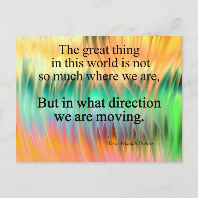 Citat: Riktning Vykort (Framsida)