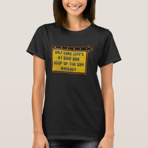 Citat Salt City's Dive Pub Whiskey Sign T Shirt