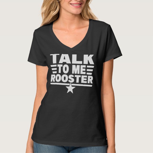 Citat Sarkastic som talade med mig Tupp Thanksgi T Shirt (Framsida)