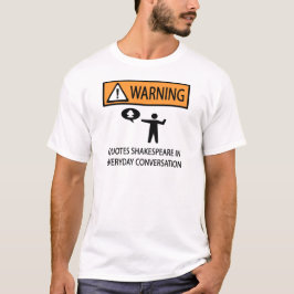 Citat Shakespeare T Shirt