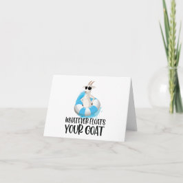 Citat: Spelar ingen roll Flyter din (boat) Goat BL Kort
