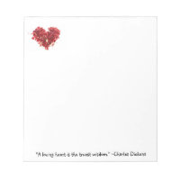 Citat till inspiration: "En kärleksfull.."~Dickens