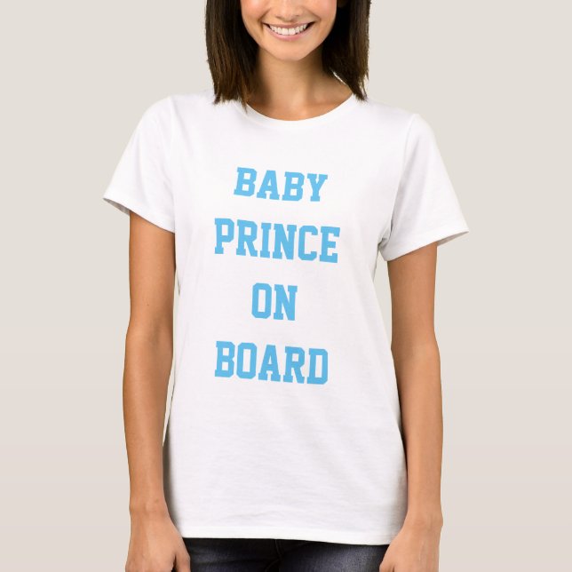 Citat till skjortan baby princess ombord t shirt (Framsida)