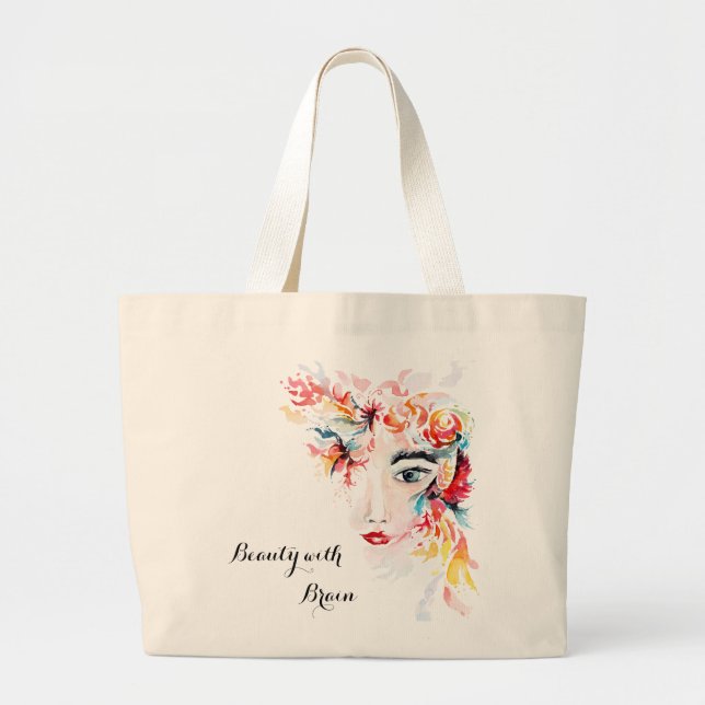 Citat till väskan jumbo tygkasse (Framsidan)