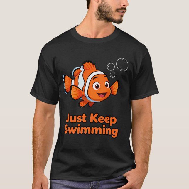 Citatdesign inspirerad av Finding Nemo T Shirt (Framsida)
