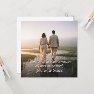 Citation - Amour et aventure Kort