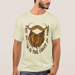 citation barbe beard fruit time humour barbu drole t shirt