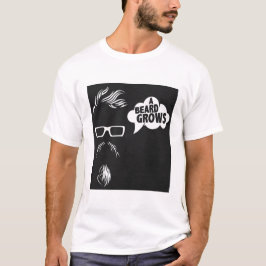 citation barbu barbe hipster beard grows humour lu t shirt