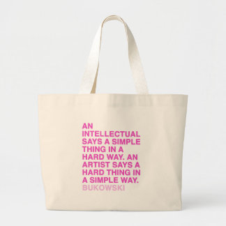Citationstecken av Charles Bukowski Jumbo Tygkasse