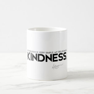 CITATIONSTECKEN: Dalai Lama: Min religion är Kaffemugg