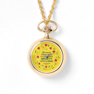 Citationstecken för Charlotte Bronte Jane Eyre Armbandsur
