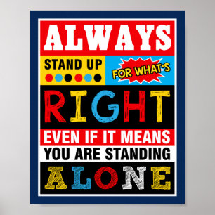 Citationstecken för gåva för klassrumdekorlärare poster
