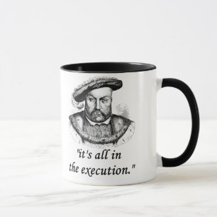 citationstecken för henry VIII Mugg