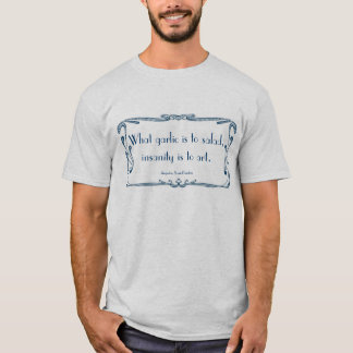Citationstecken för konstnärer t-shirt