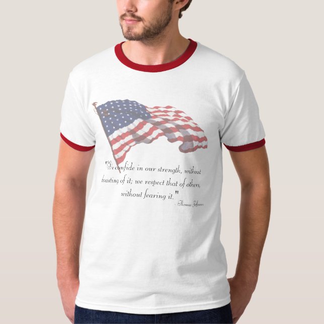 Citationstecken för KRW Thomas Jefferson Tee (Framsida)