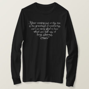 Citationstecken för långärmadFru Bennet T-shirt