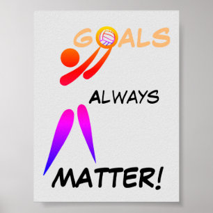 Citationstecken för Netball för målmateria Poster