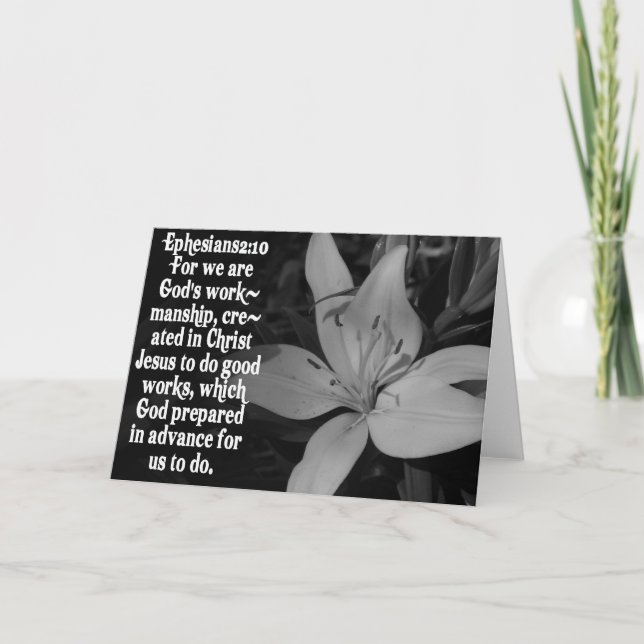 CITATIONSTECKEN FÖR SCRIPTURE FÖR KORT (Framsida)