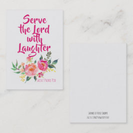 Citationstecken för St. Padre Pio med Visitkort