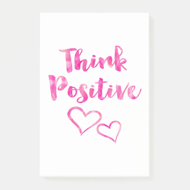 Citationstecken för tänkarealitetvattenfärg post-it block (Framsida)