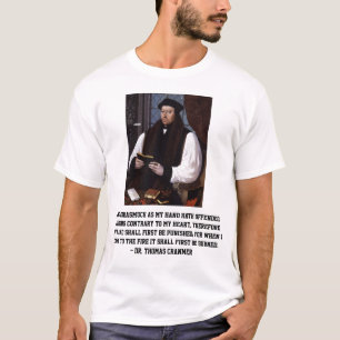 Citationstecken för Thomas Cranmer T-shirt