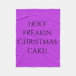 Citationstecken från tårtan för jul för fleecefilt