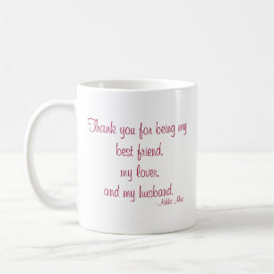 Citationstecken med den meddelande"kärlek" muggen kaffemugg