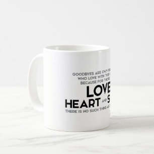 CITATIONSTECKEN: Rumi: Goodbyes avskiljande Kaffemugg