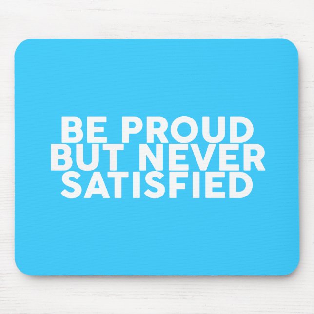 Citationstecken som motiverar och som inspirerar musmatta (Framsidan)