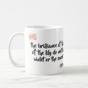 Citationsteckenmugg för St. Therese Kaffemugg