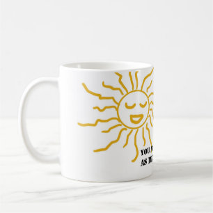 Citationsteckensolskenmugg Kaffemugg