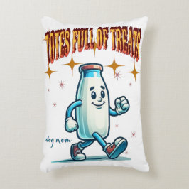 Citattecken Fullt - Rolig hund citat Dekorativ kud Prydnadskudde