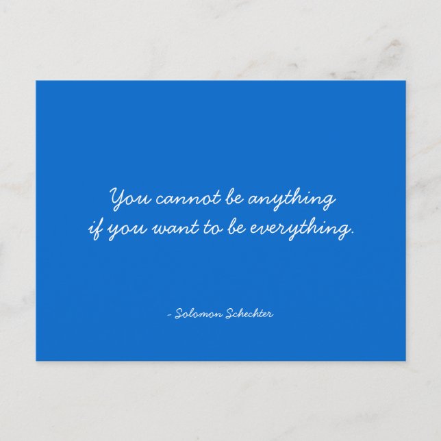 Citattecken - riktning vykort (Framsida)