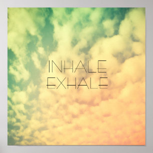 citattypografi poster text på moln