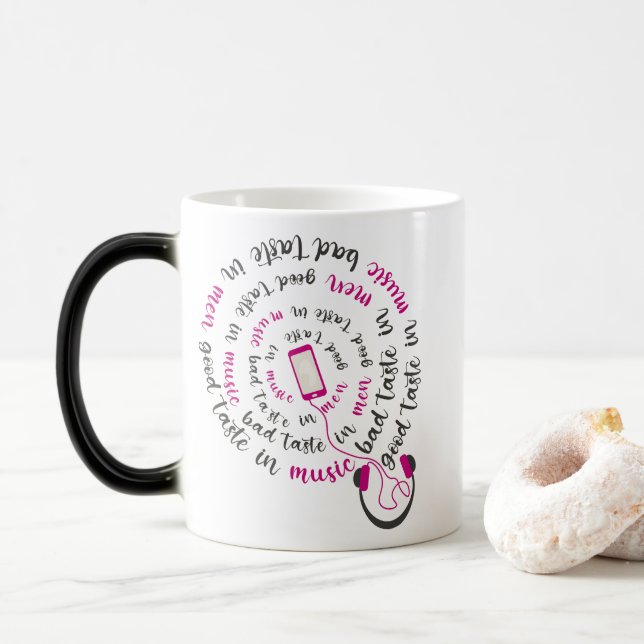 citera Bra smak i dålig musik i manar Magisk Mugg (Med munk)