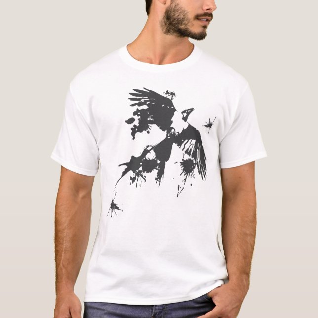 Citera det korpsvart tee (Framsida)