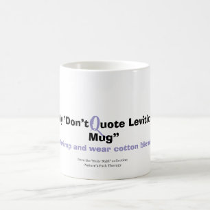Citera inte Leviticus på mig - Ljuny Mug Kaffemugg