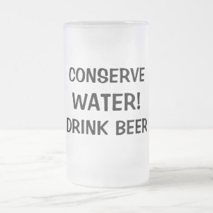 Citerad frostad Glass ölmugg Frostat Ölglas