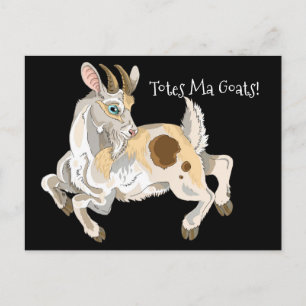 Citerar Morsa Goats! Vykort