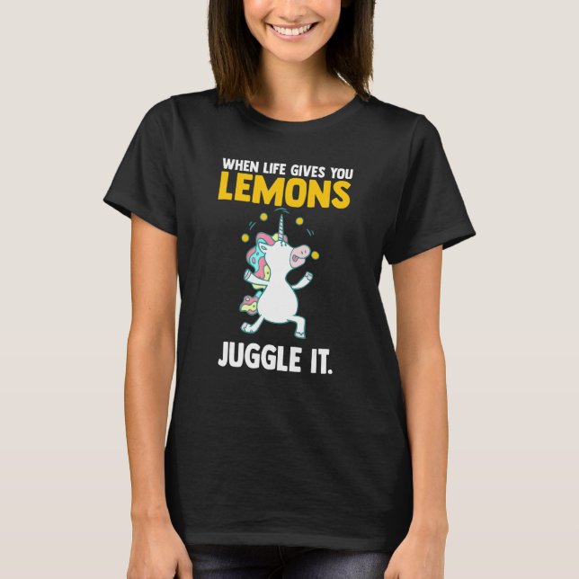 citerar när Life Ge du leemons jugglar det T Shirt (Framsida)