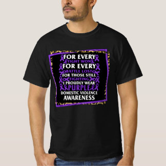 Citerar våld i domesticen t shirt