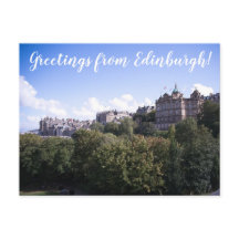 CITINERARIES: Hälsningar från Edinburgh!